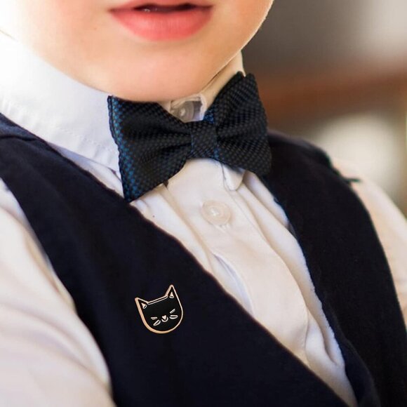 4 Pcs Enamel Pins for Backpacks,Cute Pins Set Cartoon Cat Vintage Aesthetic Back - Picture 2 of 6